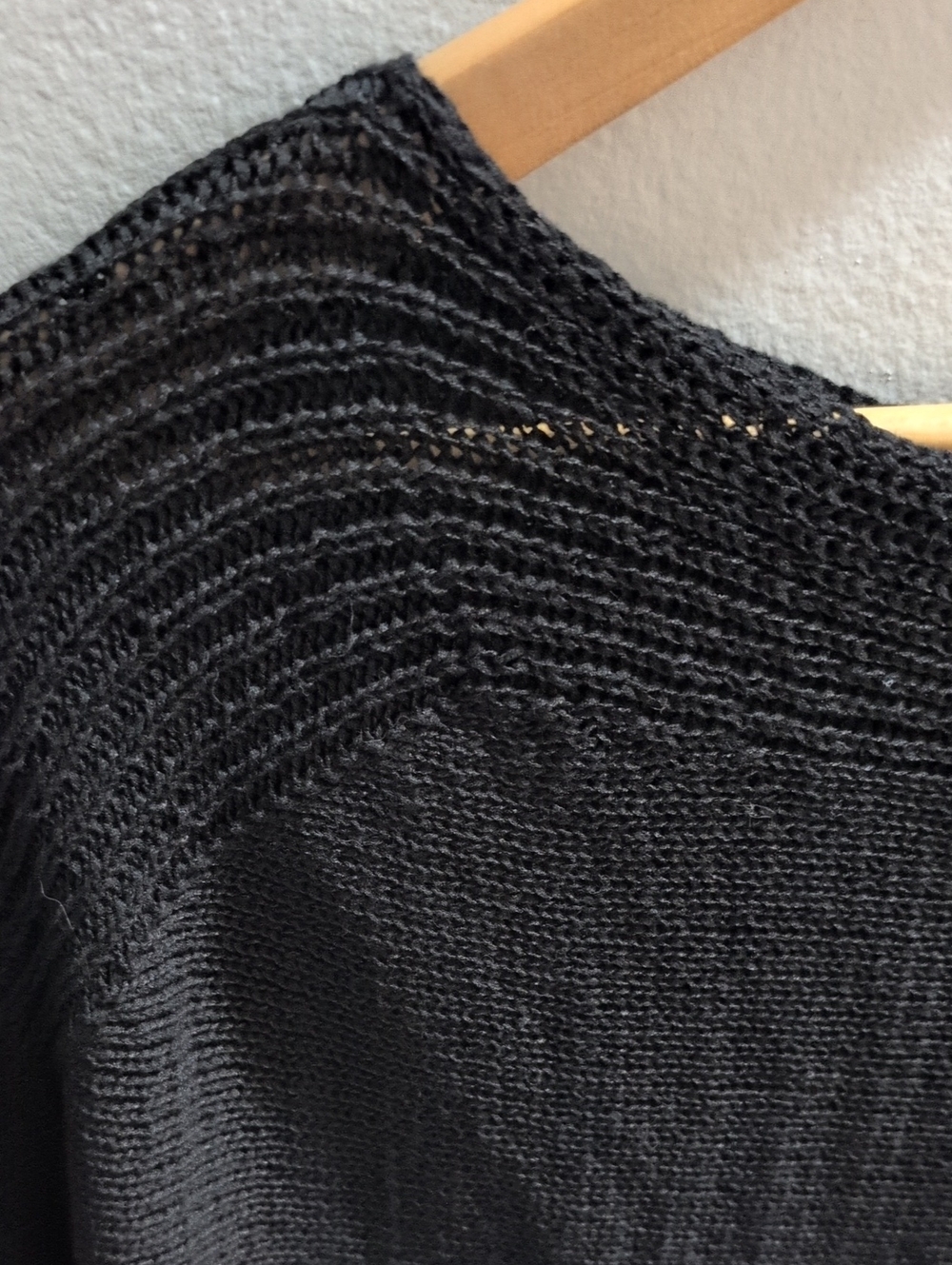 Ralph Lauren Black Knit Short Sleeve Top - Picture 3 of 3